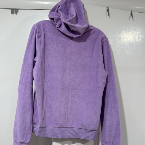 Roller Rabbit lavender disco zip up hoodie. - Picture 10 of 13